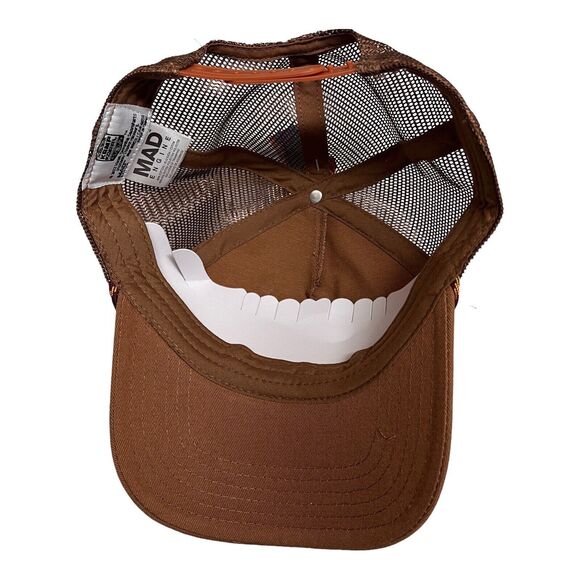 SpongeBob Square Pants Hat Mens Brown SnapBack - Dad - Kamp Rope Camp Novelty - Picture 6 of 9